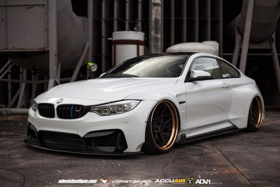 BMW M4 Coupe on ADV.1 Wheels (ADV7 Track Spec CS) '2015